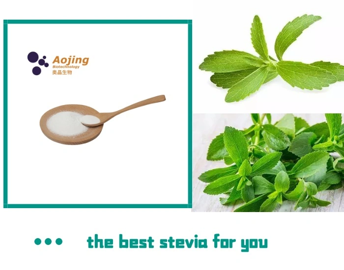 Food Additive Sweetener Stevia Inulin Glycoside Extracted From Stevia Rebaudiana Ra80%